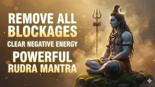REMOVE ALL BLOCKAGES | Powerful 1 Hour Rudra Mantra for Obstacle Removal & Mental Clarity