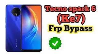 Tecno Spark 6 KE7 Frp Bypass // Google Account Remove Easy Method 2025