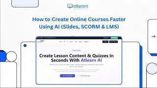 AI-Powered Course Creation Platform | Build LMS-Ready Courses Faster