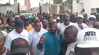 Igboho Oosa Arrives Ooni of Ife's Palace on a Historic Courtesy Visit