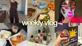 weekly vlog 💌 house update, skincare, a&ccedil;ai machine + meals 