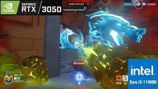 OVERWATCH 2 | RTX 3050 | i5-11400H | Epic Settings | 1080p