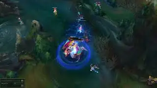 1v5 shyvana pentakill (patch 12.15)