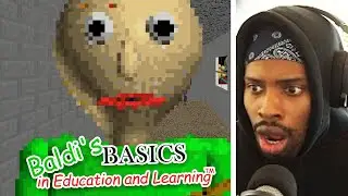 DuckyDee Plays Baldi's Basics For The First Time