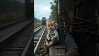 Baby crying alone #sad #baby #emotional