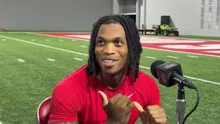 Young Ohio State RBs meet with the media after positive outing.