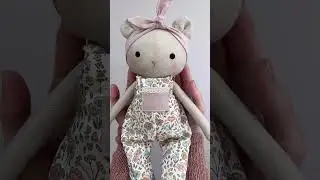 Make a bear with my cute and easy sewing pattern #sewingpattern #stuffedanimal #handmadedoll