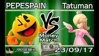 [Money Match] PEPESPAIN (PAC-MAN) vs Tatuman (Rosalina) - Bo5