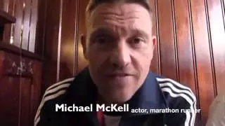 Michael McKell ran the London marathon for Health Poverty Action