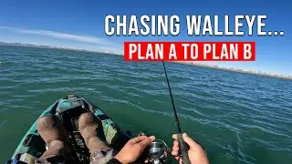Fall Fishing For Walleye...And Then Plans Changed | Montana Kayak Fishing
