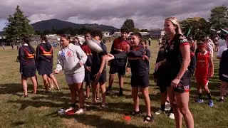 NRL superstars cheer on young Rotorua sports wannabees | Te Ao Mārama