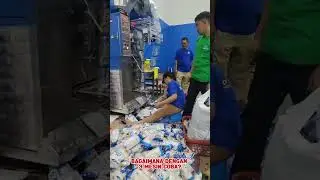 Mesin pengemas garam sachet