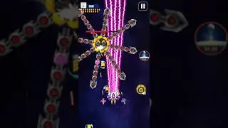 Space Shooter Galaxy Attack Boss 18 Veteran Mode