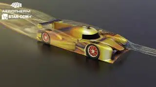 Le Mans Prototype 3 Car Design-CFD Simulation