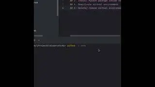 How to Create a Python Virtual Environment in PyCharm Terminal 