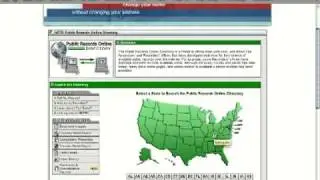 How to find public records online.