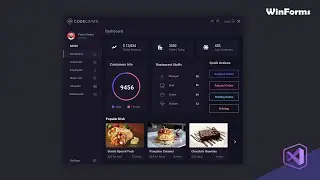 Как создать современную систему управления рестораном на C# 2022 (Speed ​​Code) | Учебное пособие по C#