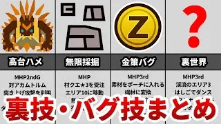 【歴代モンハン】懐かしの裏技・バグ技まとめ