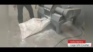 Agricultural Fertilizer shredder High Speed Cage Mill Crusher