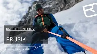 Prusik knots: Guide &ndash; friction hitch knots for crevasse rescues &ndash; Tutorial (6/18) | LAB ICE