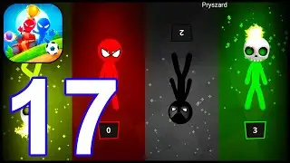 Stickman Party 1 2 3 4 MiniGames - Gameplay Walkthrough Part 17 New Update V 2.3.8 (iOS, Android)