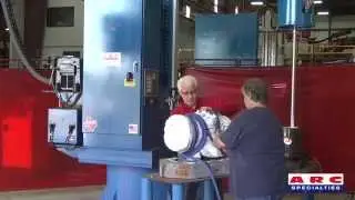 ARC-05i Rotating Head Cladding System