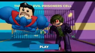 THE MOST EVIL  HERO Prison Run! Obby Gameplay #roblox #obby #robloxgames #kpopdemonhunters