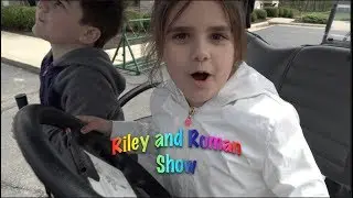 Riley and Roman Golfing First Time