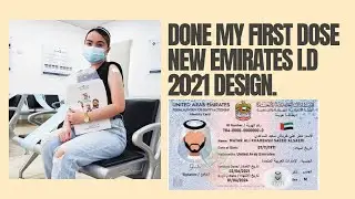 EMIRATES I.D AND RESIDENCE VISA UPDATE! FINALLY I GOT MY FIRST DOSE VACCINE  #abudhabilife.