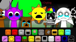 Sprunki But All Characters Cry!!! Incredibox Sprunki New Mod
