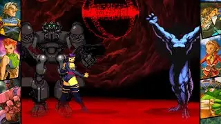 Marvel vs Capcom 2: Psylocke, Blackheart, and Sentinel arcade playthrough