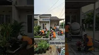 Minimalist Front Yard Transformation | Removation Garden Timelapse