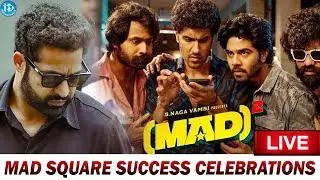 MAD Square-Blockbuster MAXX Success Celebrations LIVE | Man of Masses NTR | Narne Nithin | RamNithin