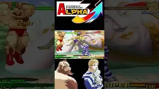[Zangief & Cody Combo - Dramatic Battle [SFA3^ - Capcom Fighters Collection 2]#cody #zangief