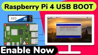 Raspberry Pi 4 USB BOOT SETUP || How To ENABLE USB BOOT On Raspberry Pi
