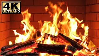 🔥 Fireplace Sounds Sleeping 12 hours. Cozy cabin fireplace sounds falling snow cozy fireplace sounds