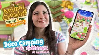DÉCO CAMPING & GATEAUX sur ANIMAL CROSSING POCKET CAMP 🍃