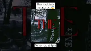 New goth trap metal artist #trapmetal #music #metalscene