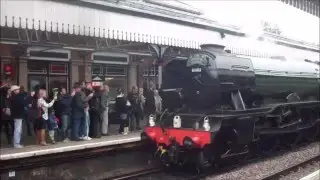 Flying Scotsman Steam Locomotive Salisbury