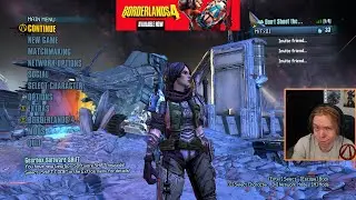 Borderlands TPS - First Full Athena Playthrough (Day 3) [LIVE]