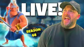 SEASON 68 EVEN TECH GRIND LIVE!  // Boom Beach Warships