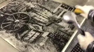 Gumoil printing. Гуммимасляная печать.
