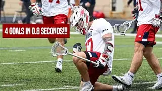 Lucas Littlejohn Scores 4 Goals in 0.83 Seconds!