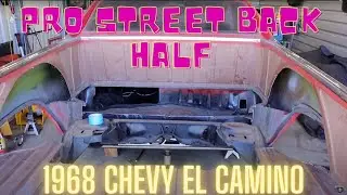 Профессиональный уличный дрэг-рейсинг &mdash; обратная половина Chevy El Camino 1968 года