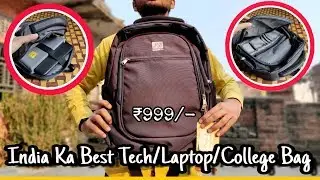 Best College Backpack Laptop Bag and Tech Bag In India 2019 | Under Rs .1000 | College Bags For Boys