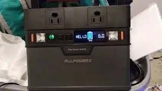 ALLPOWERS Portable Power Station 300W (Peak 500W), 288Wh Backup Battery Power Supply with Pure Sine