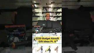 UNDER $250 Budget Airsoft Gift Ideas! Pt. 8! 🥳 #short #shorts #airsoft #airsoftgi