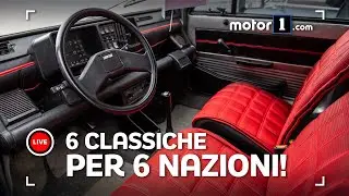 6 auto (classiche) per 6 nazioni: le finaliste a Padova!