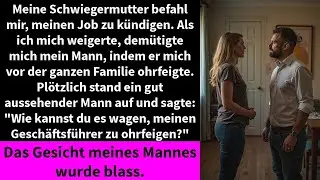 Meine Schwiegermutter befahl mir, meinen Job zu kündigen  Als ich mich weigerte, demütigte mich me