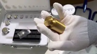 Individual Calibration Weight: Brass Cylinder Precision Weights